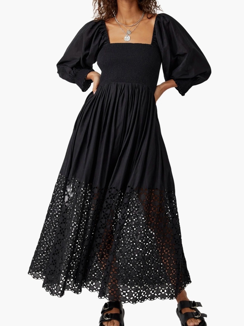 Free People perfect storm Maxi Dress